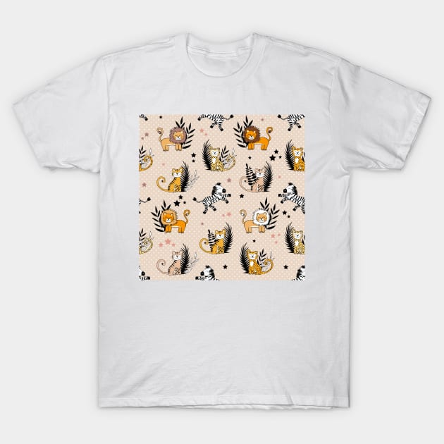 Jungle Cubs T-Shirt by emanuelacarratoni